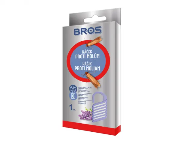 BROS háček proti molům s vůní levandule